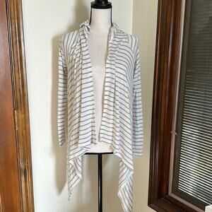 Emberley | Striped Waterfall Cardigan Size OS